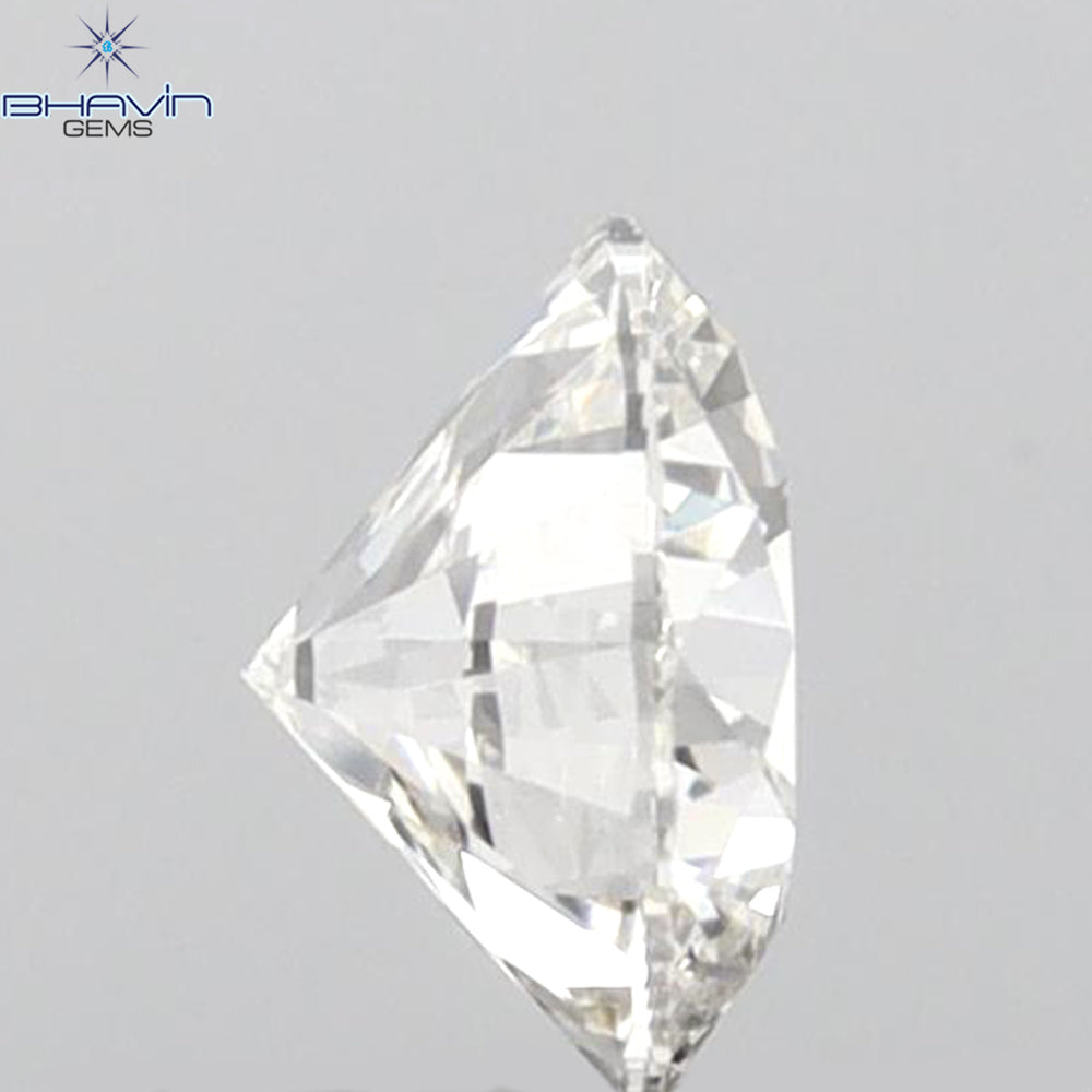 0.50 CT Round Diamond Enhanced White (D) Color VVS1 Clarity (5.04 MM)