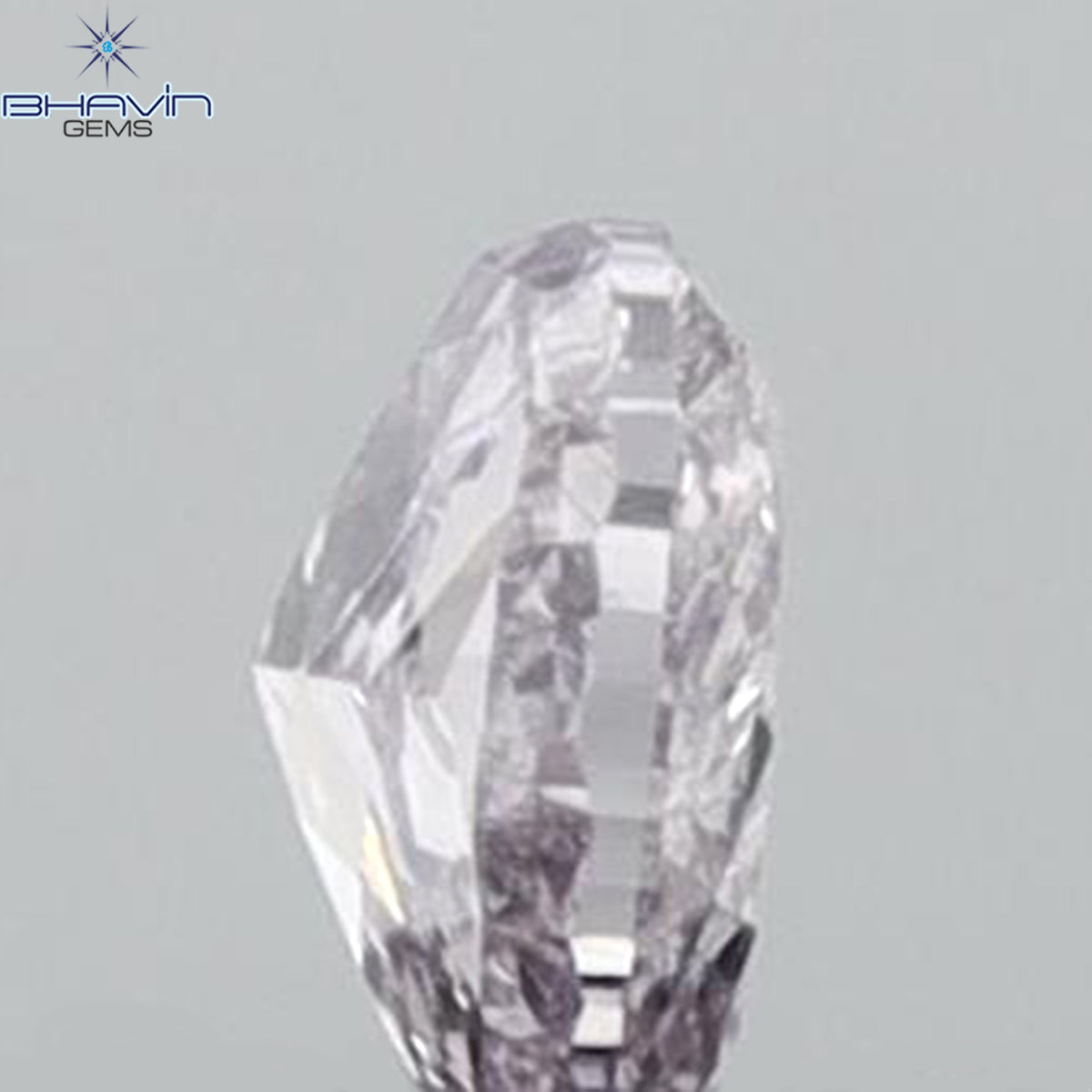0.12 CT Oval Shape Natural Diamond Pink Color I1 Clarity (3.17 MM)