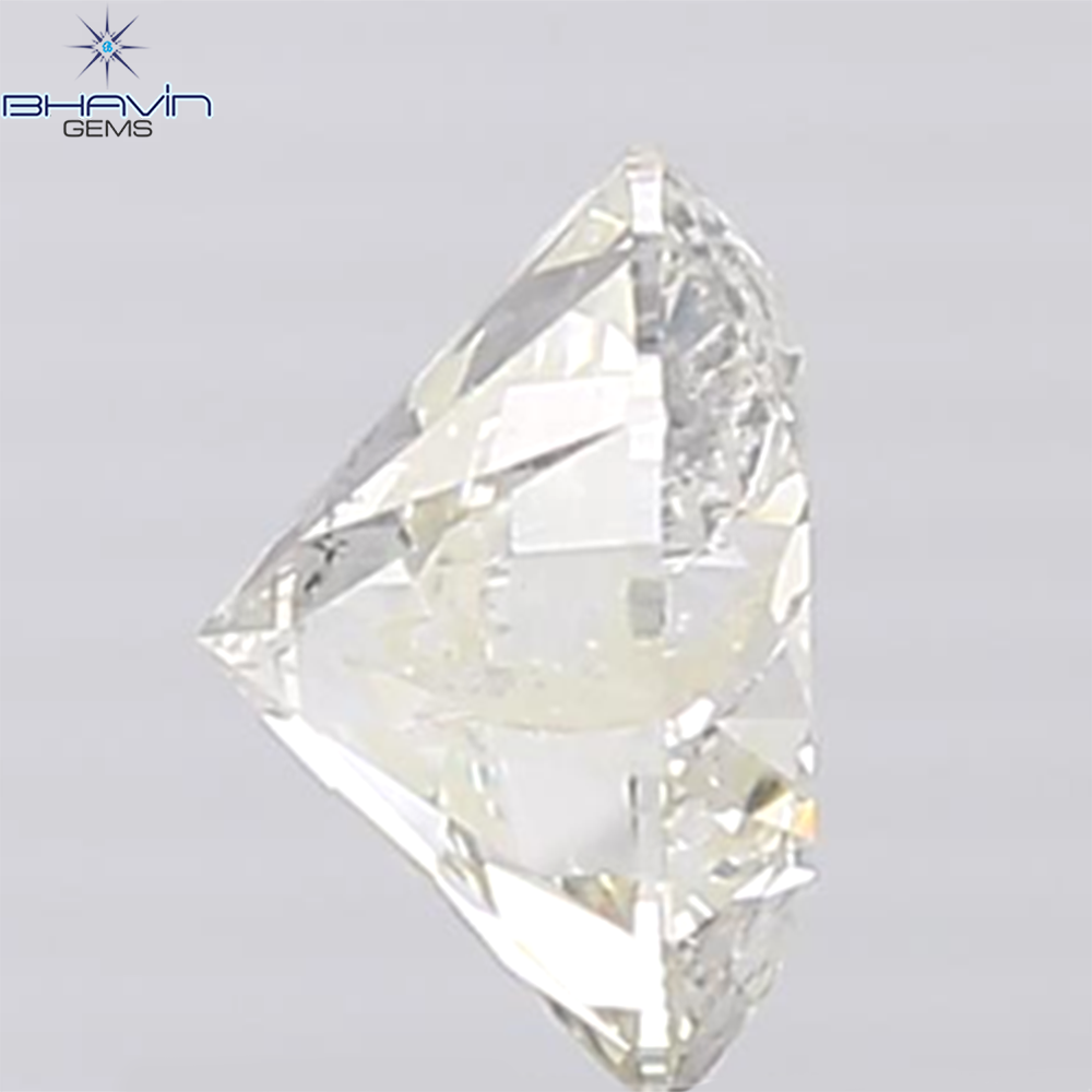 1.12 CT Round Shape Natural Diamond White Color I1 Clarity (6.63 MM)