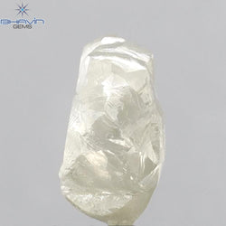 2.01 CT Rough Shape Natural Diamond White Color VS2 Clarity (8.90 MM)