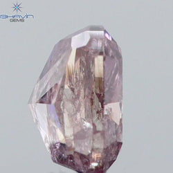 0.15 CT Cushion Shape Natural Diamond Pink Color I1 Clarity (3.09 MM)