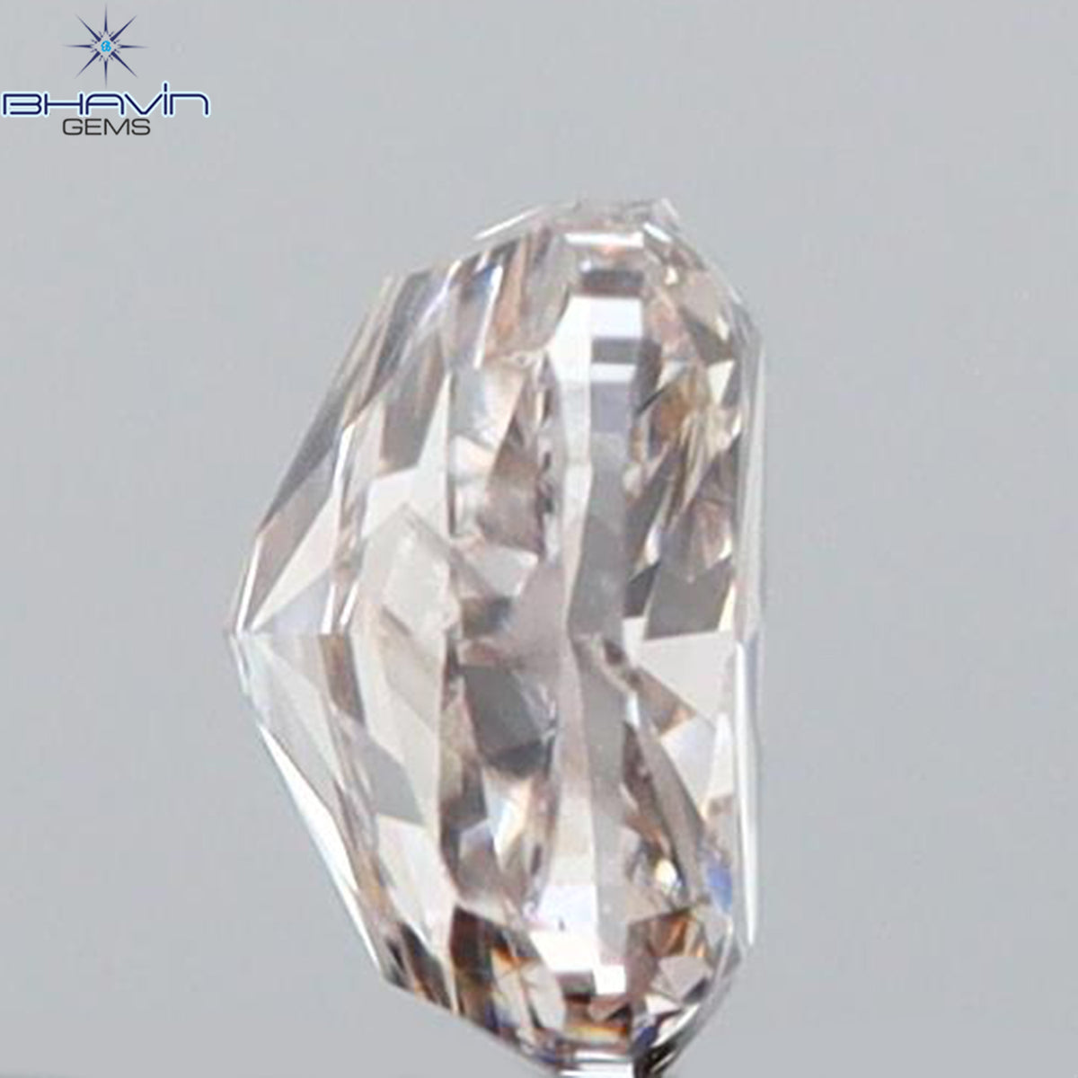 0.05 CT クッションシェイプ 天然ダイヤモンド ピンクカラー VS2 クラリティ (2.28 MM)