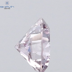 0.18 CT ラウンド ローズ カット シェイプ 天然ダイヤモンド ピンク色 I2 クラリティ (3.86 MM)