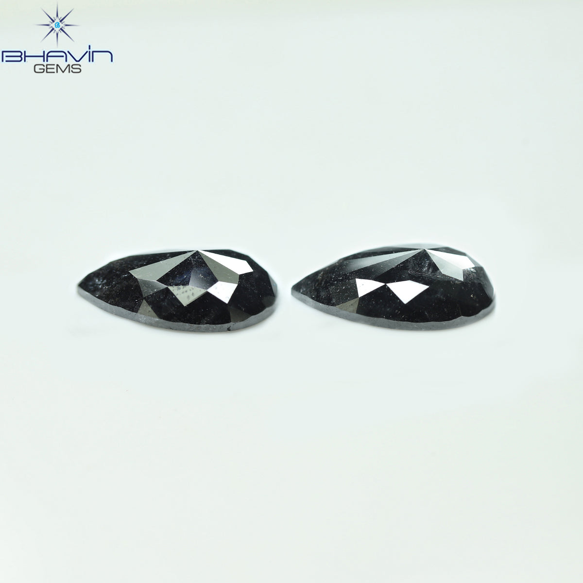 17.91 CT Pear Shape Natural Loose Diamond Salt And Pepper Color