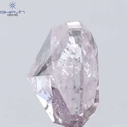 0.36 CT Cushion Diamond Natural Pink Color I3 Clarity (4.10 MM)