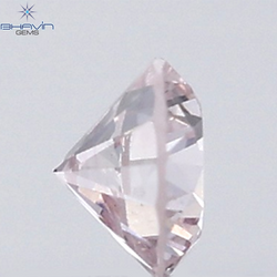 0.09 CT Round Natural Diamond Pink Color VS Clarity