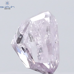 0.27 CT Cushion Diamond Natural Pink Color I3 Clarity (3.51 MM)
