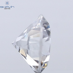 0.18 CT ラウンド ローズ カット シェイプ 天然ダイヤモンド ピンク色 I2 クラリティ (3.86 MM)