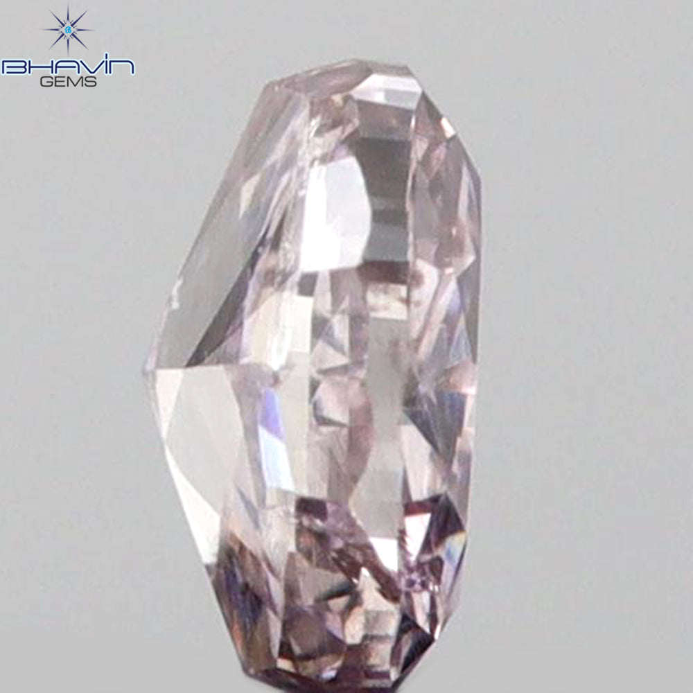 0.07 CT Oval Shape Natural Diamond Pink Color SI1 Clarity (2.84 MM)