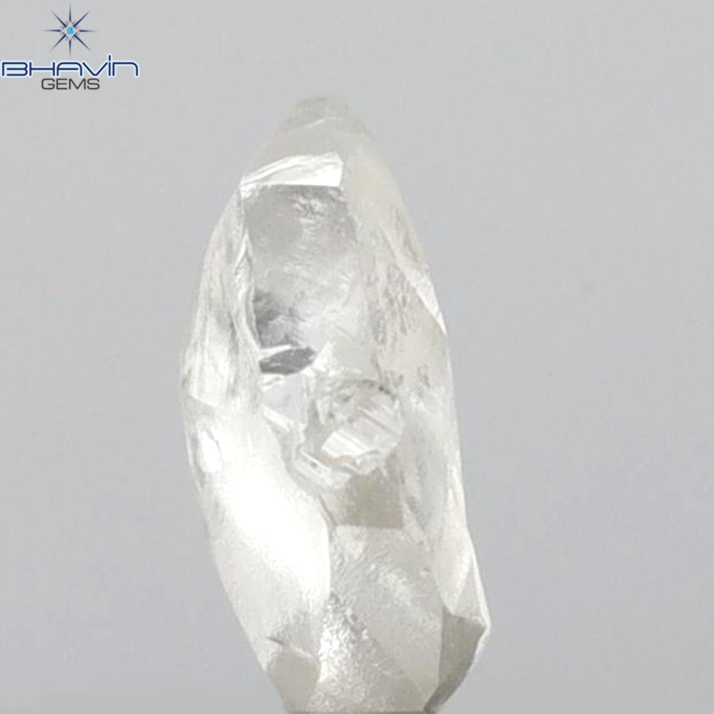 0.55 CT Rough Shape Natural Diamond White Color VS1 Clarity (5.56 MM)