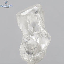2.03 CT Rough Shape Natural Diamond White Color VS2 Clarity (8.95 MM)
