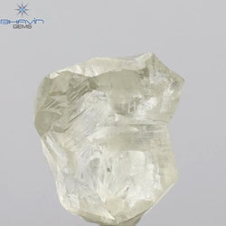 2.74 CT Rough Shape Natural Loose Diamond Yellow (M) Color SI1 Clarity (9.42 MM)