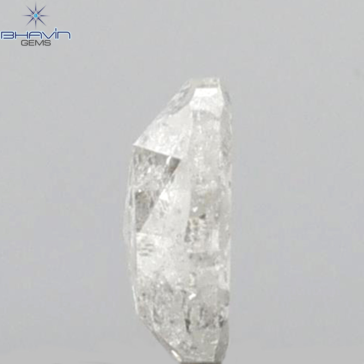 0.26 CT Round Rose Cut Shape Natural Diamond White Color I3 Clarity (4.13 MM)
