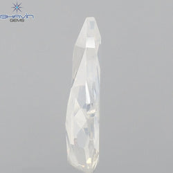 0.52 CT Pear Shape Natural Diamond White Color SI1 Clarity (8.11 MM)