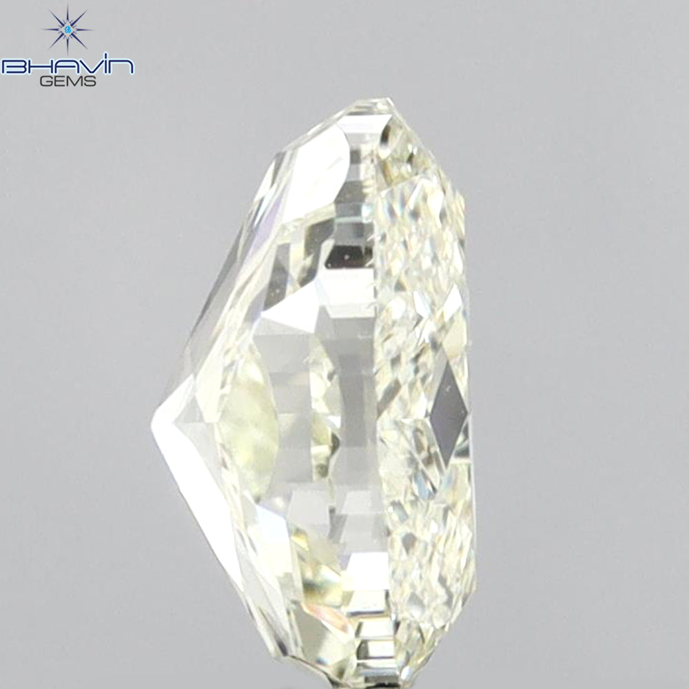 1.00 CT Oval Shape Natural Diamond Yellow Color VS2 Clarity (6.75 MM)