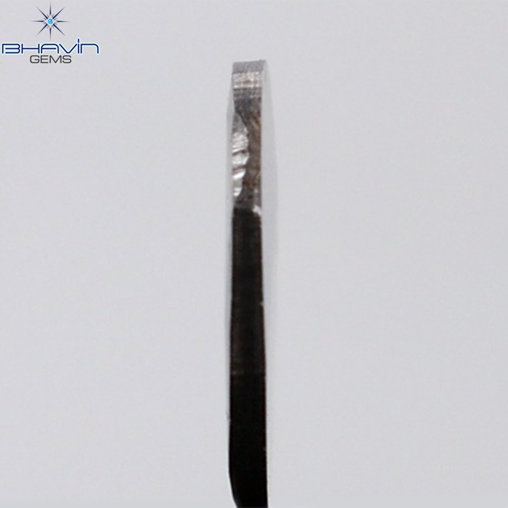 1.54 CT Round Rose Cut Natural Diamond Salt And Pepper Color I3 Clarity (10.82 MM)