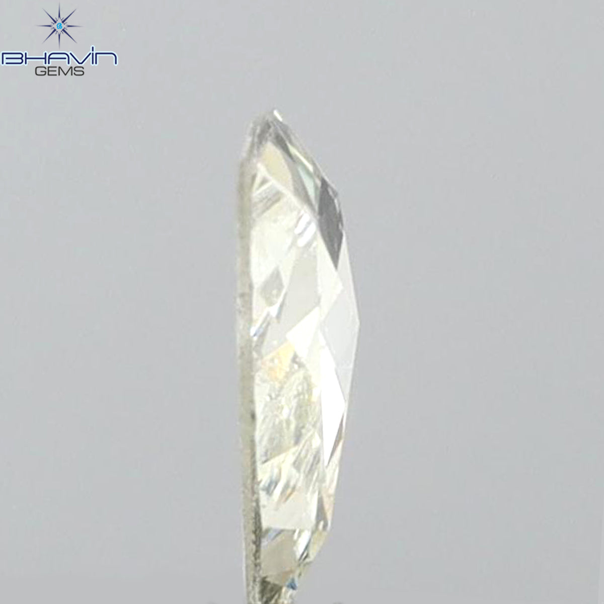 0.33 CT Natural Triangle Diamond White Color Clarity SI2 (6.45 MM)