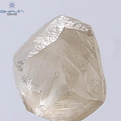 1.31 CT Rough Shape Natural Diamond Brown Color VS2 Clarity (6.26 MM)