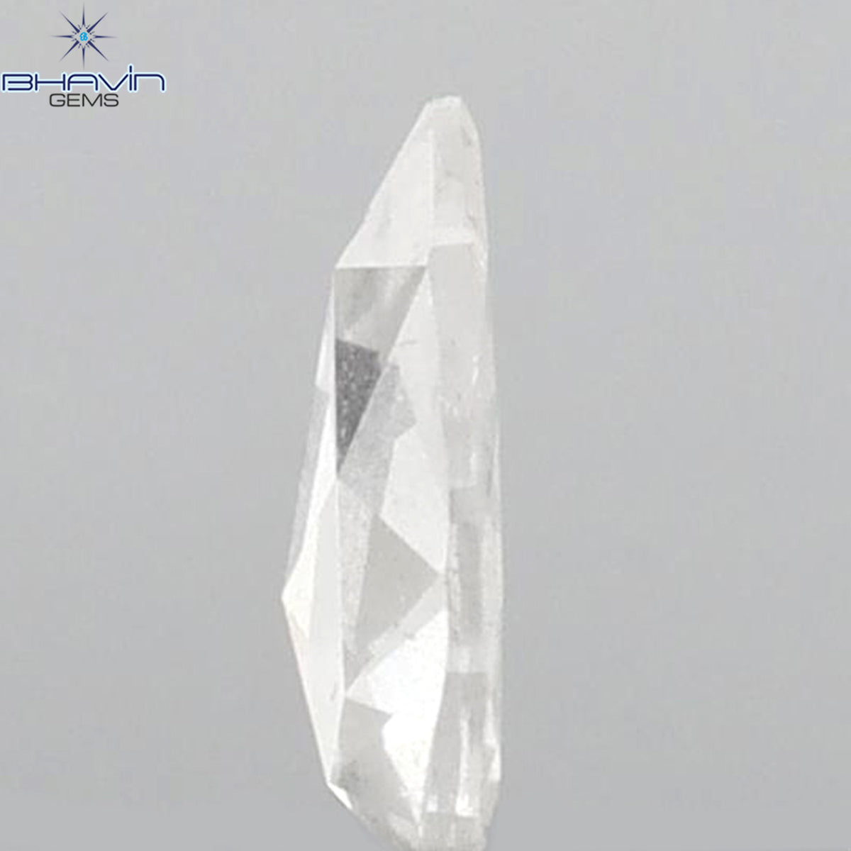 0.23 CT Pear Shape Natural Diamond White Color I1 Clarity (5.04 MM)