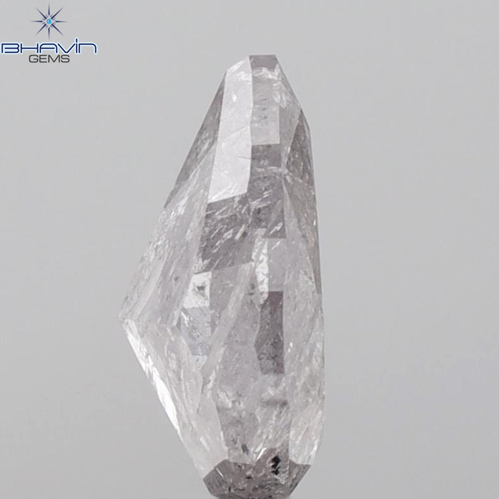 2.34 CT Pear Shape Natural Diamond Pink Color I3 Clarity (9.84 MM)