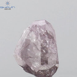 0.55 CT Cushion Shape Natural Diamond Pink Color I3 Clarity (4.35 MM)