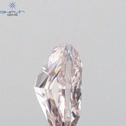 0.08 CT Radiant Shape Natural Diamond Pink Color SI1 Clarity (2.77 MM)