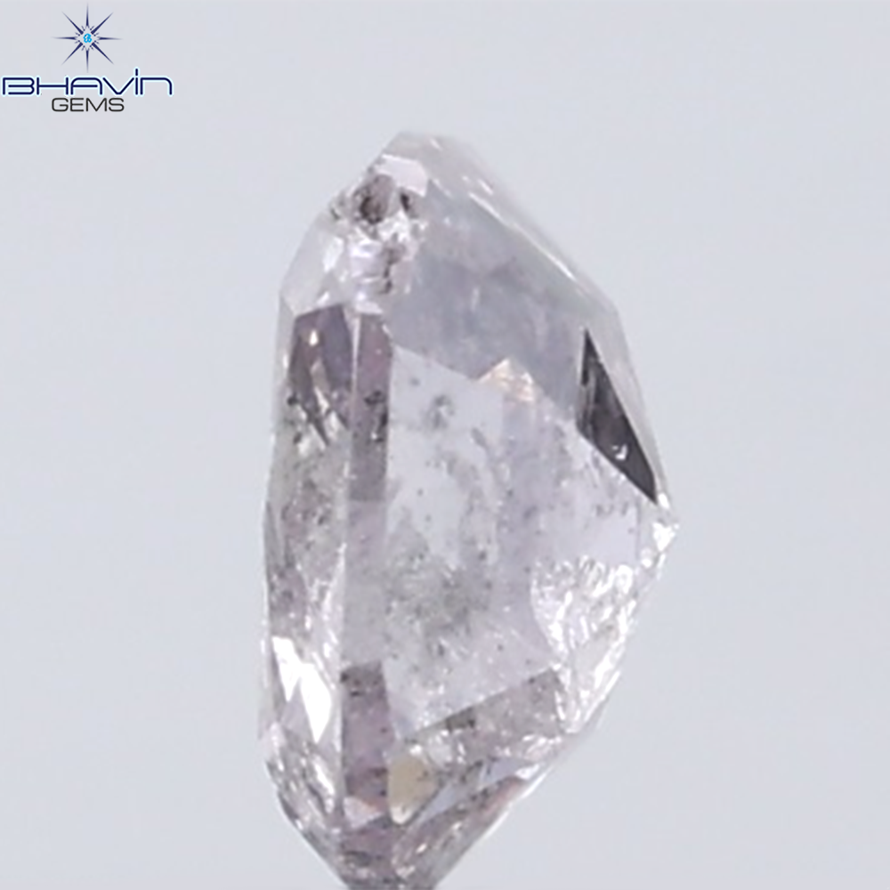 0.32 CT Cushion Diamond Natural Pink Color I3 Clarity (4.23 MM)