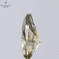 0.19 CT ラディアント シェイプ ナチュラル ダイヤモンド イエロー カラー VS1 クラリティ (3.95 MM)