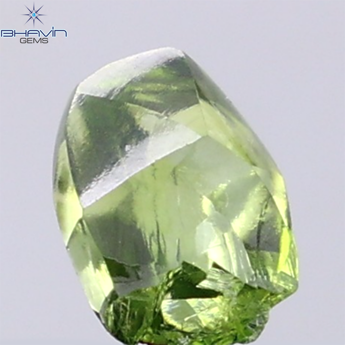 0.49 CT ラフシェイプ ナチュラル ダイヤモンド ピンク色 I3 クラリティ (4.90 MM)
