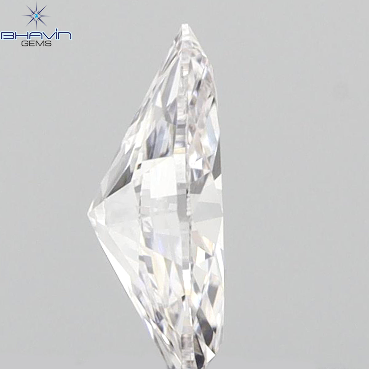 0.28 CT マーキスシェイプ 天然ルースダイヤモンド ピンクカラー VS1 クラリティ (6.03 MM)