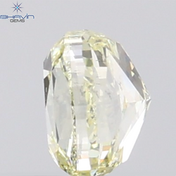 GIA認定 1.27 CT クッションダイヤモンド イエローカラー 天然ダイヤモンド VS1 クラリティ (5.97 MM)