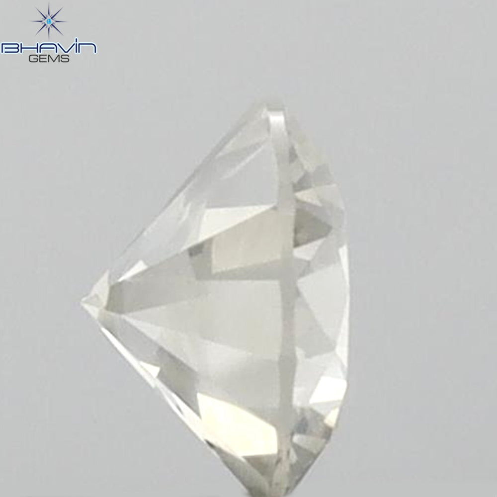 0.33 CT Round Shape Natural Loose Diamond White Color SI2 Clarity (4.37 MM)