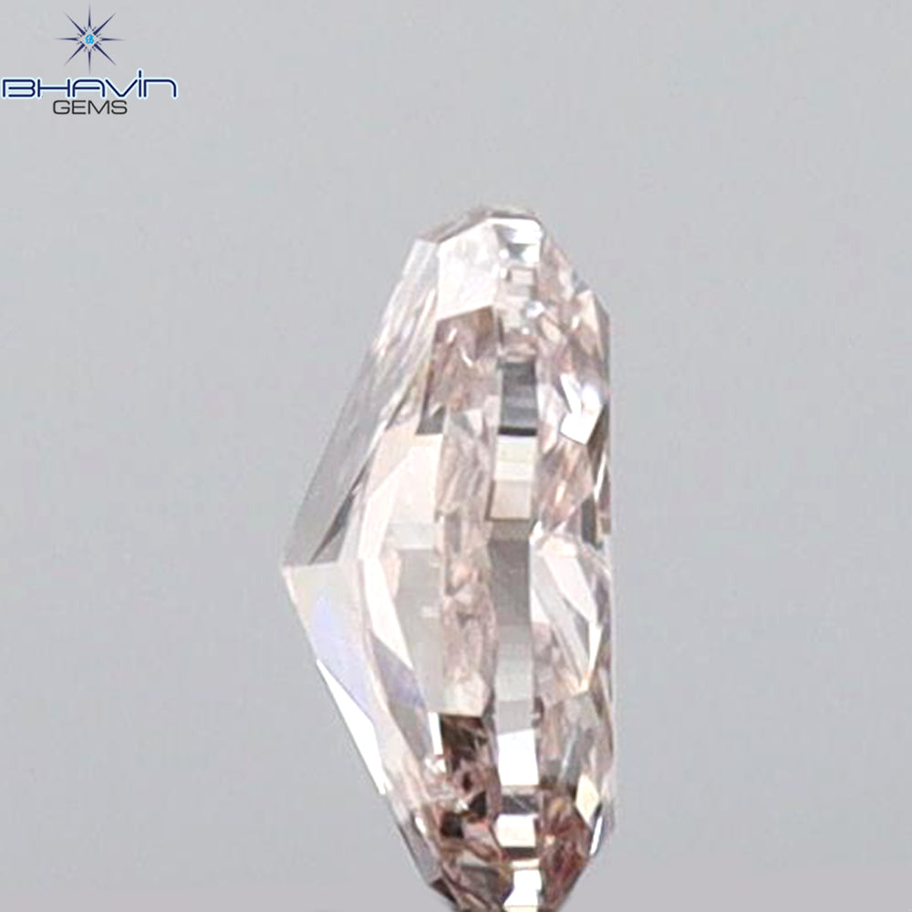 0.25 CT Oval Shape Natural Diamond Pink Color VS2 Clarity (4.63 MM)