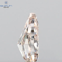 GIA Certified 0.31 CT Pear Diamond Pink-Brown Color Natural Diamond (5.28 MM)
