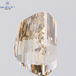 1.92 CT Coffin Cut Natural Brown Diamond SI Clarity (7.18 MM)