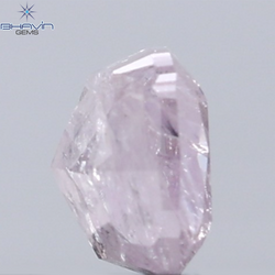 0.30 CT Radiant Diamond Natural Pink Color I3 Clarity (3.76 MM)
