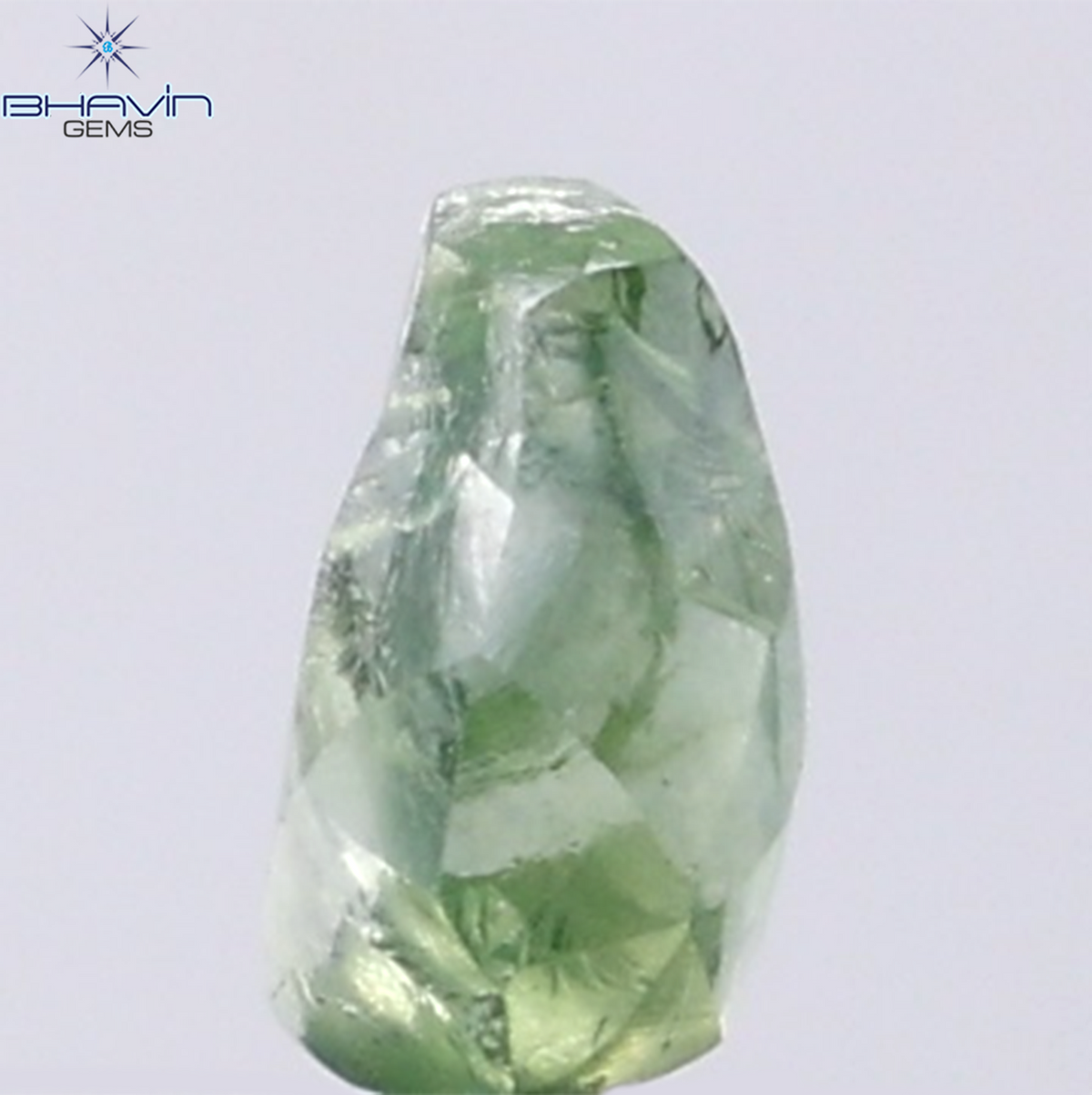 0.49 CT ラフシェイプ ナチュラル ダイヤモンド ピンク色 I3 クラリティ (4.90 MM)