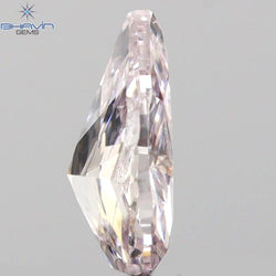 0.17 CT Pear Shape Natural Diamond Pink Color SI1 Clarity (4.30 MM)