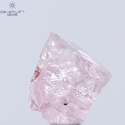 0.11 CT Rough Shape Natural Diamond Pink Color SI1 Clarity (2.66 MM)