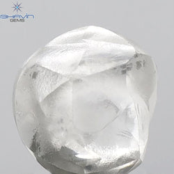 1.12 CT Rough Shape Natural Diamond white Color VS2 Clarity (5.32 MM)