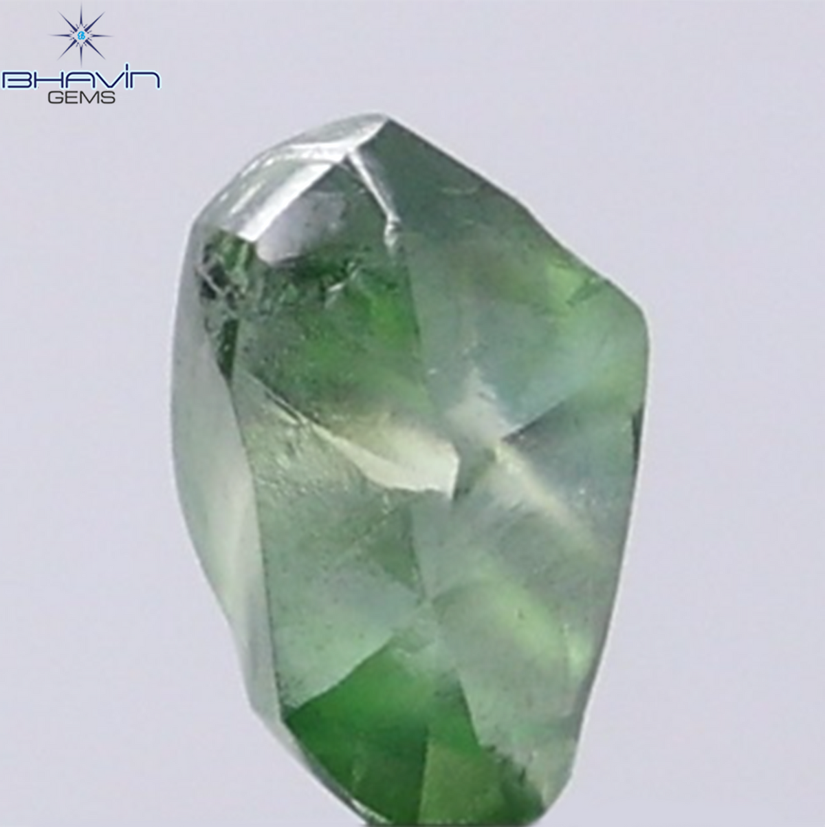 0.49 CT ラフシェイプ ナチュラル ダイヤモンド ピンク色 I3 クラリティ (4.90 MM)
