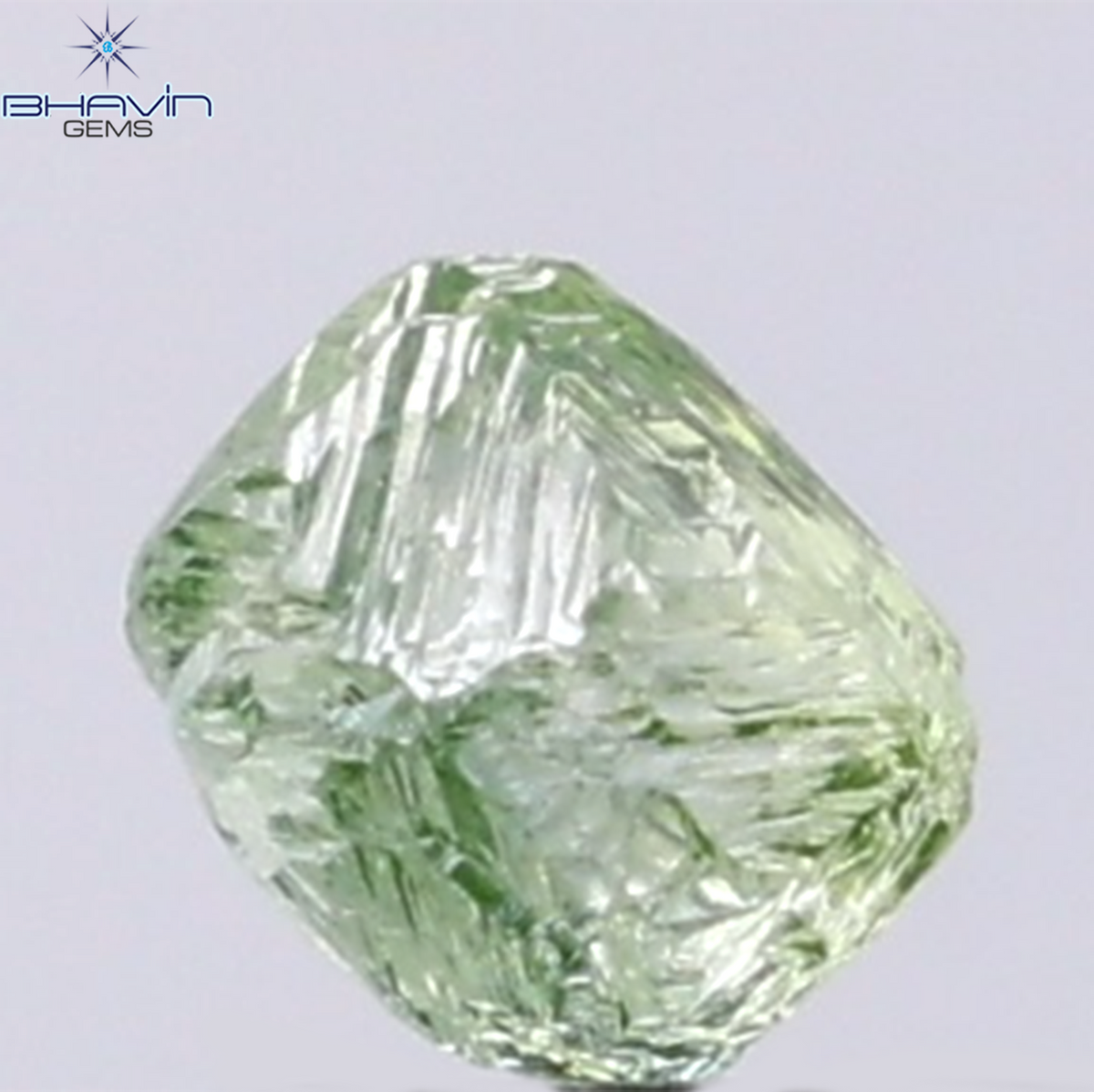 0.49 CT ラフシェイプ ナチュラル ダイヤモンド ピンク色 I3 クラリティ (4.90 MM)