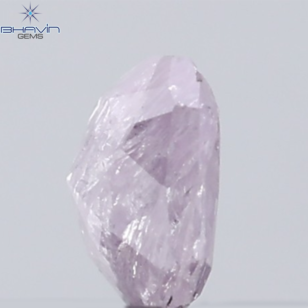 0.33 CT Radiant Diamond Natural Pink Color I3 Clarity (4.05 MM)