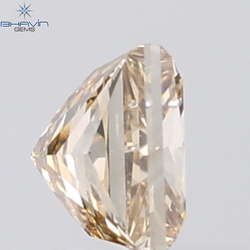 1.01 CT Princess Shape Natural Brown Diamond SI Clarity (5.43 MM )
