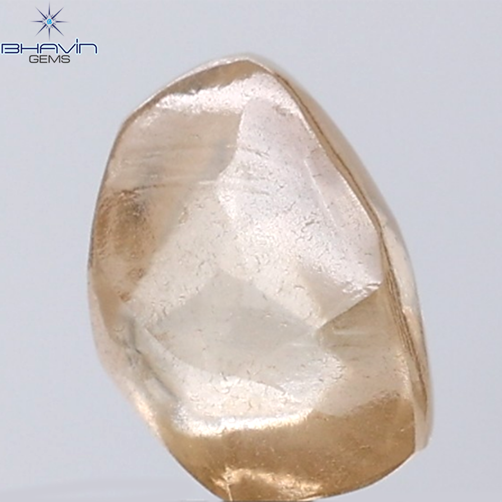 0.90 CT ラフ シェイプ ナチュラル ダイヤモンド ホワイト カラー VS1 クラリティ (5.95 MM)