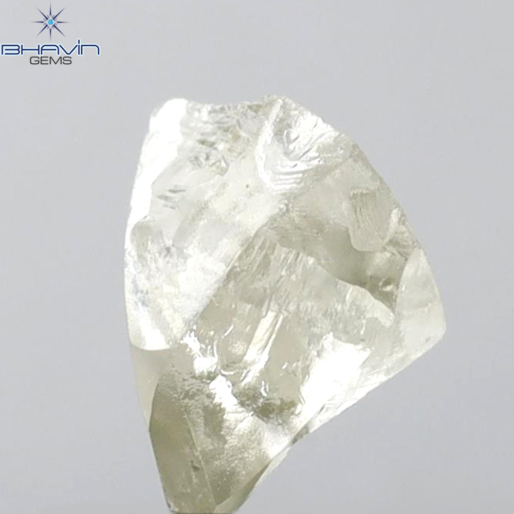 3.31 CT Rough Shape Natural Diamond White Color VS2 Clarity (10.93 MM)