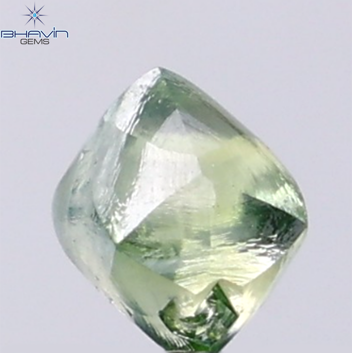 0.49 CT ラフシェイプ ナチュラル ダイヤモンド ピンク色 I3 クラリティ (4.90 MM)