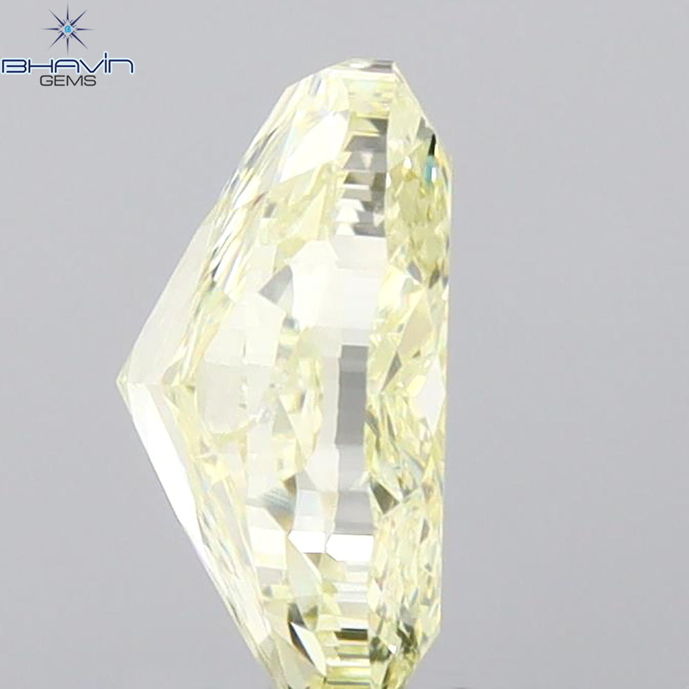 1.01 CT Oval Shape Natural Diamond Yellow Color I1 Clarity (7.00 MM)