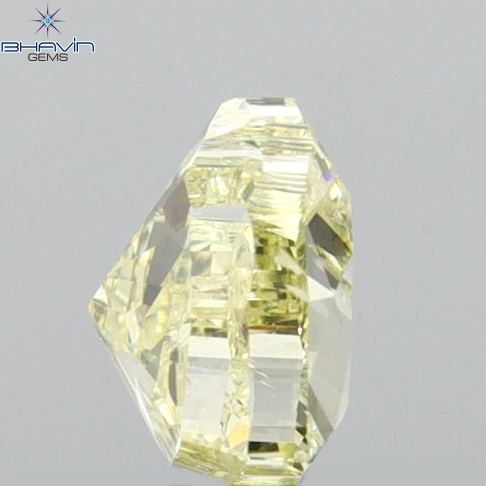 GIA認定 1.00 CT ハートダイヤモンド イエローカラー 天然ルースダイヤモンド (6.30 MM)