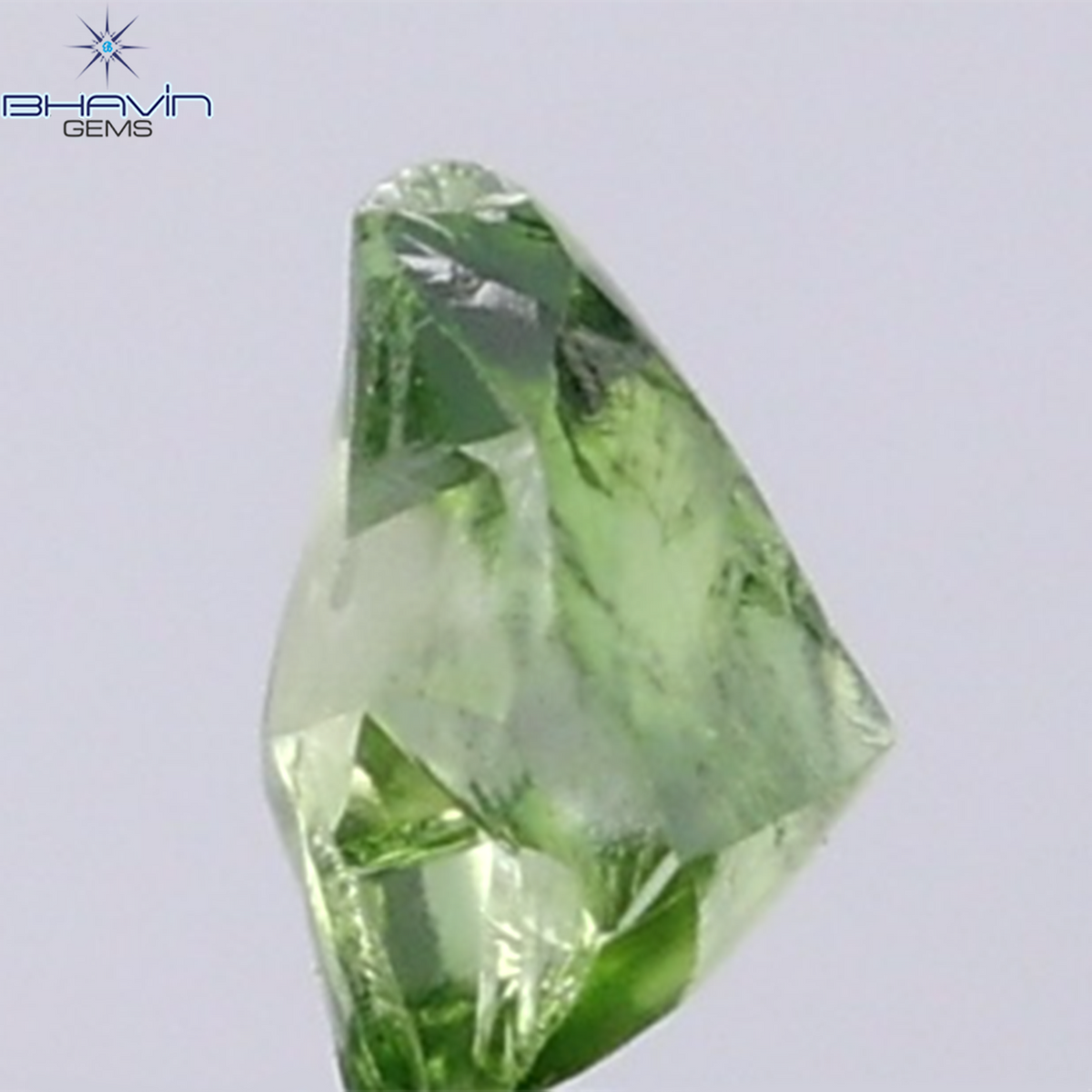 0.49 CT ラフシェイプ ナチュラル ダイヤモンド ピンク色 I3 クラリティ (4.90 MM)
